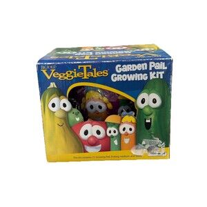 Big Idea Veggie Tales Garden Pail Growing Kit Playset Purple